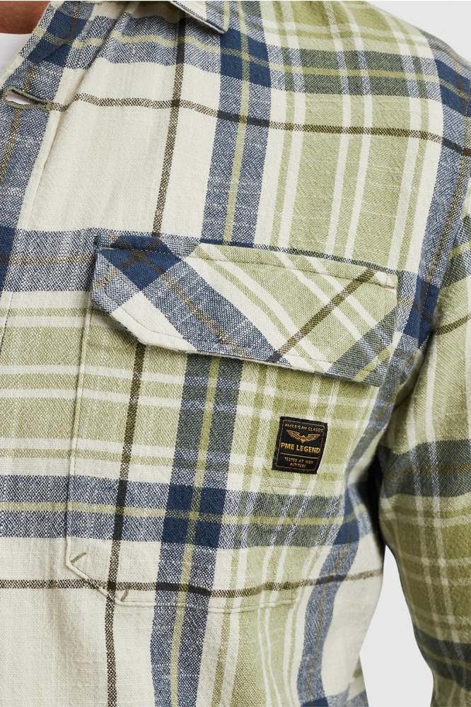 SHIRT JACKET WITH CHECK PATTERN PSI2402208 6377